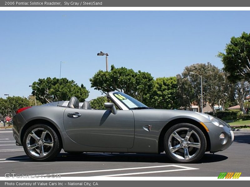 Sly Gray / Steel/Sand 2006 Pontiac Solstice Roadster