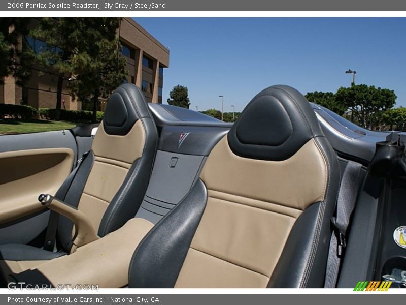 Sly Gray / Steel/Sand 2006 Pontiac Solstice Roadster