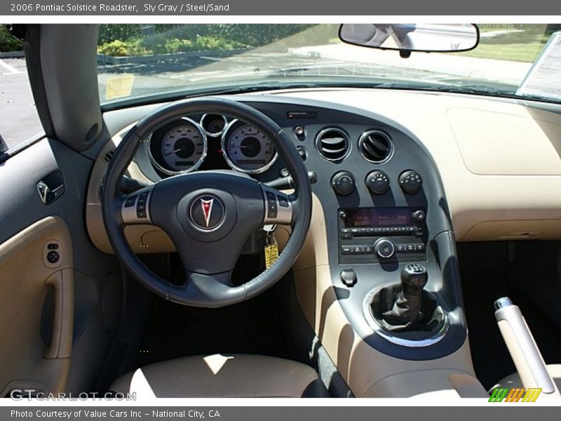 Sly Gray / Steel/Sand 2006 Pontiac Solstice Roadster