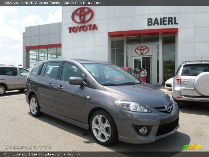 Galaxy Gray Mica / Black 2009 Mazda MAZDA5 Grand Touring