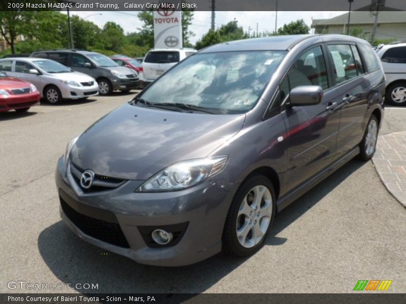 Galaxy Gray Mica / Black 2009 Mazda MAZDA5 Grand Touring
