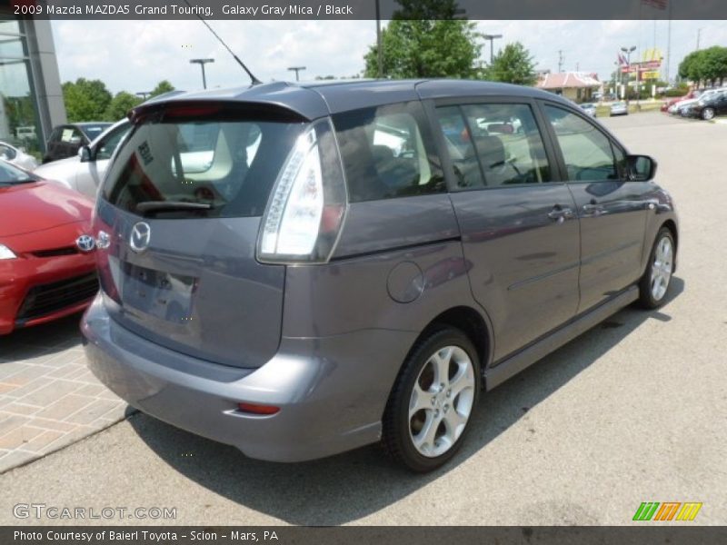 Galaxy Gray Mica / Black 2009 Mazda MAZDA5 Grand Touring