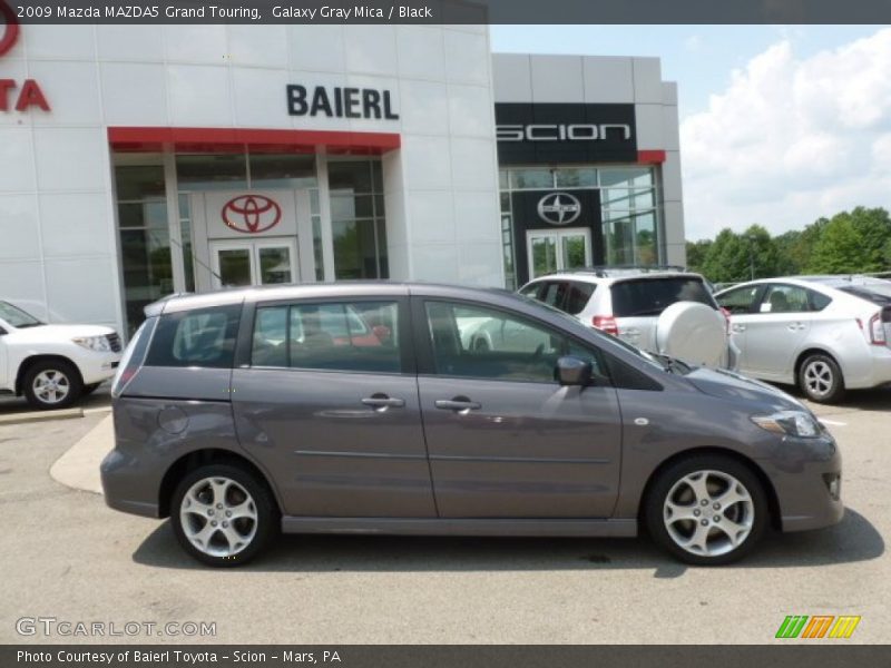 Galaxy Gray Mica / Black 2009 Mazda MAZDA5 Grand Touring