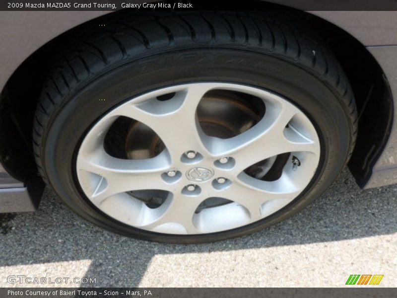 Galaxy Gray Mica / Black 2009 Mazda MAZDA5 Grand Touring