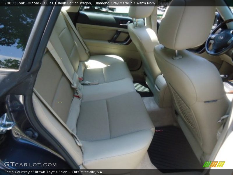 Diamond Gray Metallic / Warm Ivory 2008 Subaru Outback 3.0R L.L.Bean Edition Wagon
