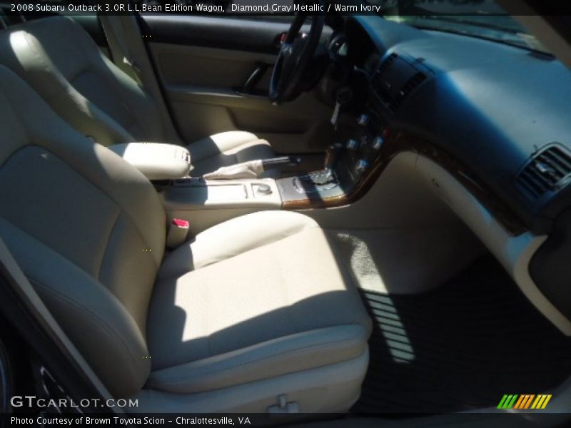 Diamond Gray Metallic / Warm Ivory 2008 Subaru Outback 3.0R L.L.Bean Edition Wagon