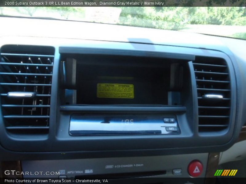 Diamond Gray Metallic / Warm Ivory 2008 Subaru Outback 3.0R L.L.Bean Edition Wagon