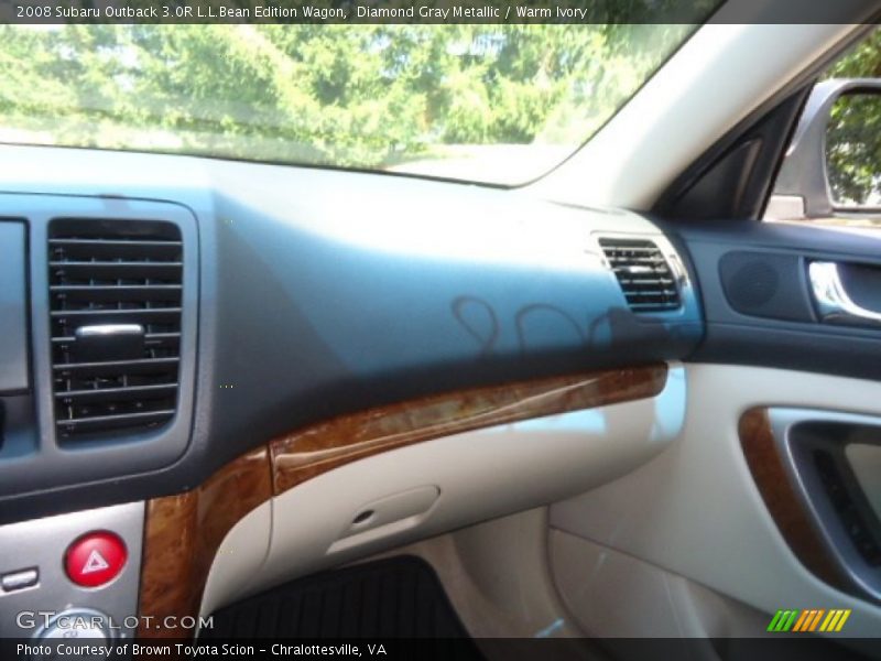 Diamond Gray Metallic / Warm Ivory 2008 Subaru Outback 3.0R L.L.Bean Edition Wagon
