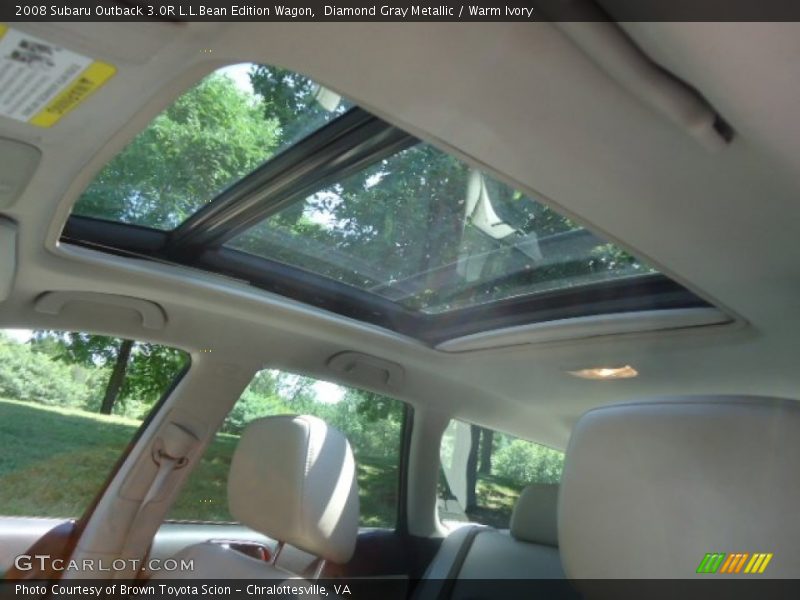 Diamond Gray Metallic / Warm Ivory 2008 Subaru Outback 3.0R L.L.Bean Edition Wagon