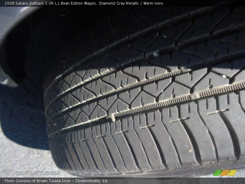Diamond Gray Metallic / Warm Ivory 2008 Subaru Outback 3.0R L.L.Bean Edition Wagon