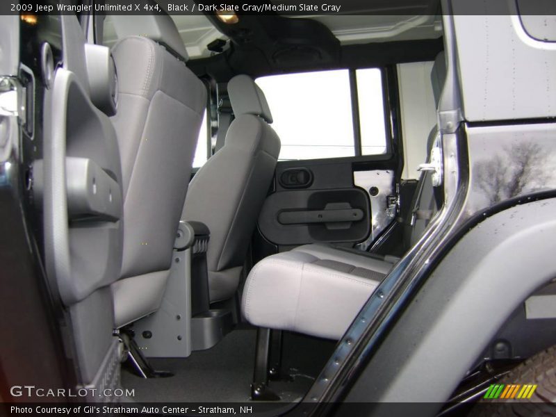 Black / Dark Slate Gray/Medium Slate Gray 2009 Jeep Wrangler Unlimited X 4x4