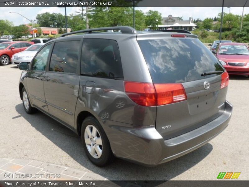 Phantom Gray Pearl / Stone Gray 2004 Toyota Sienna XLE