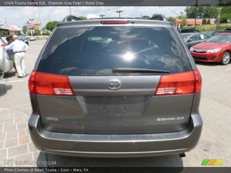 Phantom Gray Pearl / Stone Gray 2004 Toyota Sienna XLE