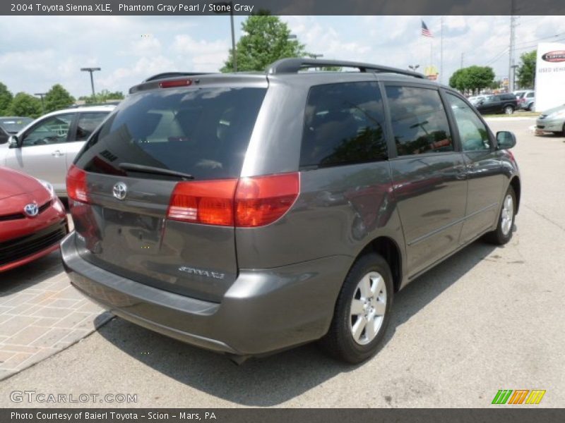 Phantom Gray Pearl / Stone Gray 2004 Toyota Sienna XLE