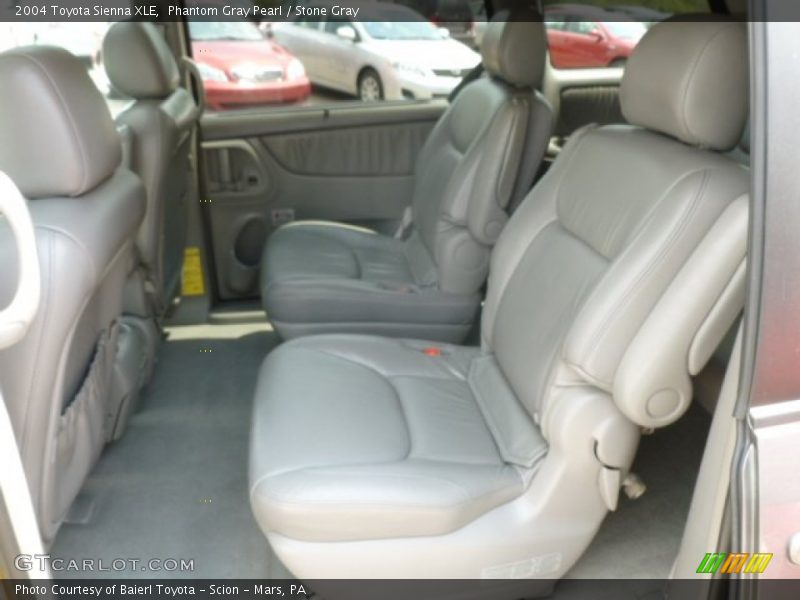 Phantom Gray Pearl / Stone Gray 2004 Toyota Sienna XLE