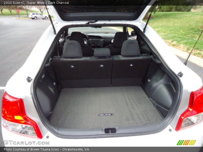 Super White / Dark Charcoal 2013 Scion tC