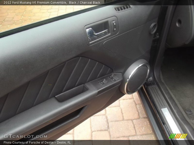 Black / Charcoal Black 2012 Ford Mustang V6 Premium Convertible