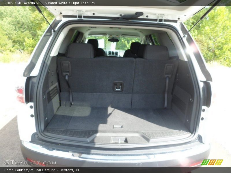 Summit White / Light Titanium 2009 GMC Acadia SLE