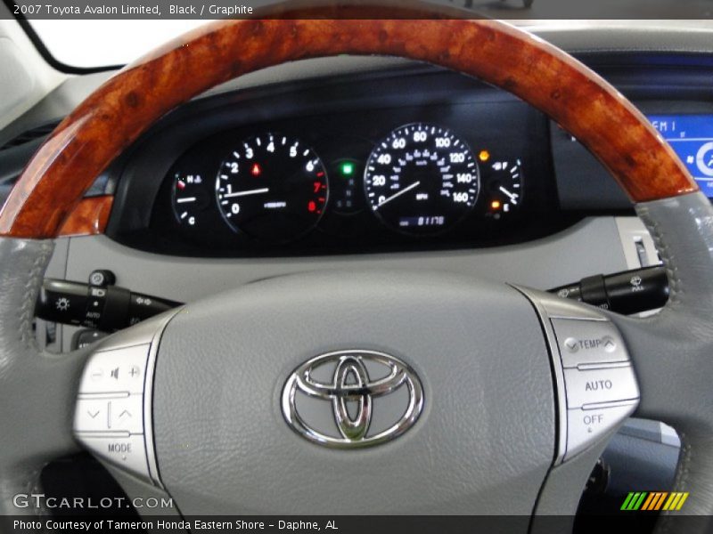 Black / Graphite 2007 Toyota Avalon Limited