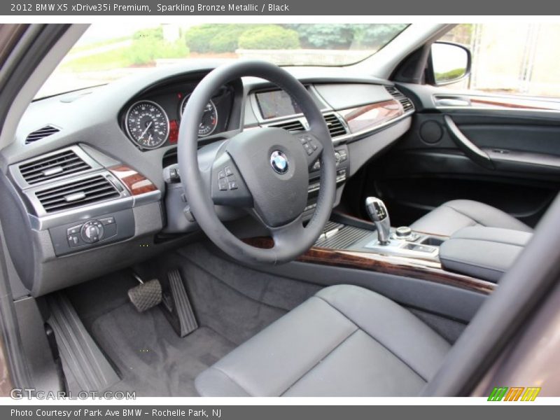Sparkling Bronze Metallic / Black 2012 BMW X5 xDrive35i Premium