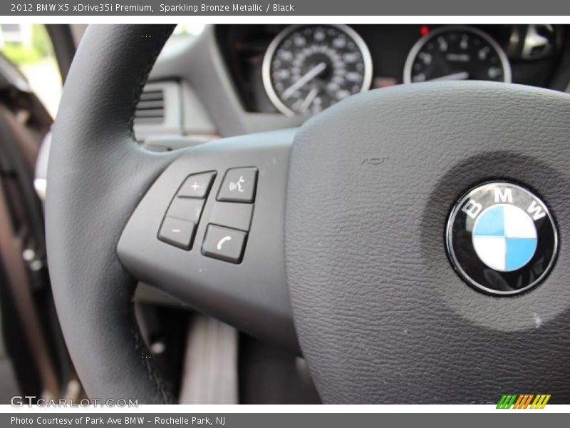 Sparkling Bronze Metallic / Black 2012 BMW X5 xDrive35i Premium