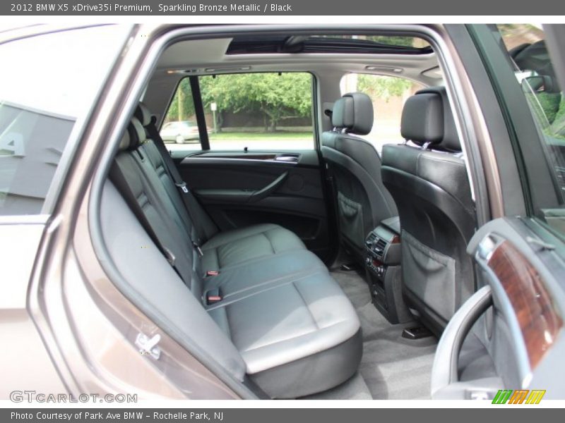 Sparkling Bronze Metallic / Black 2012 BMW X5 xDrive35i Premium