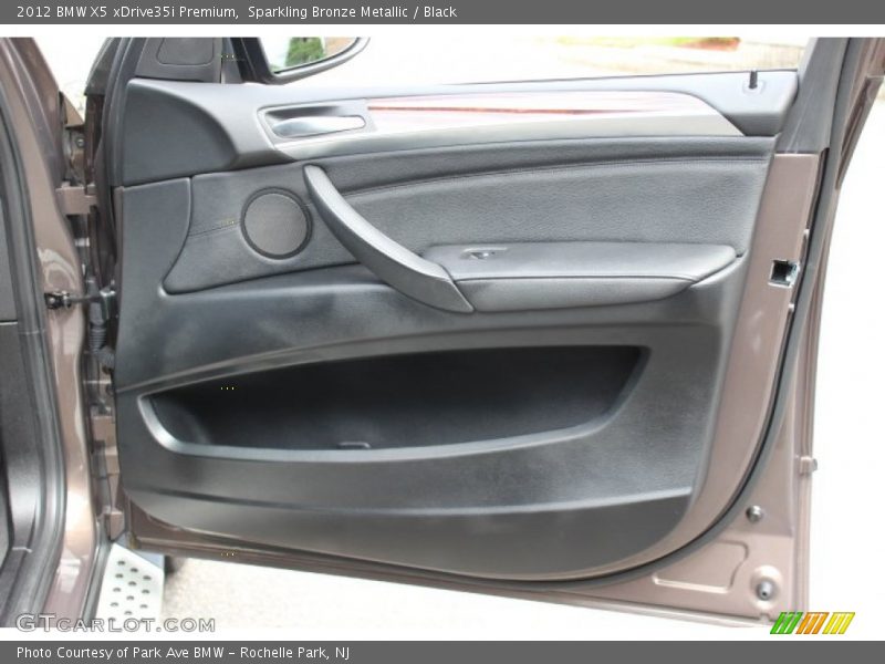 Sparkling Bronze Metallic / Black 2012 BMW X5 xDrive35i Premium