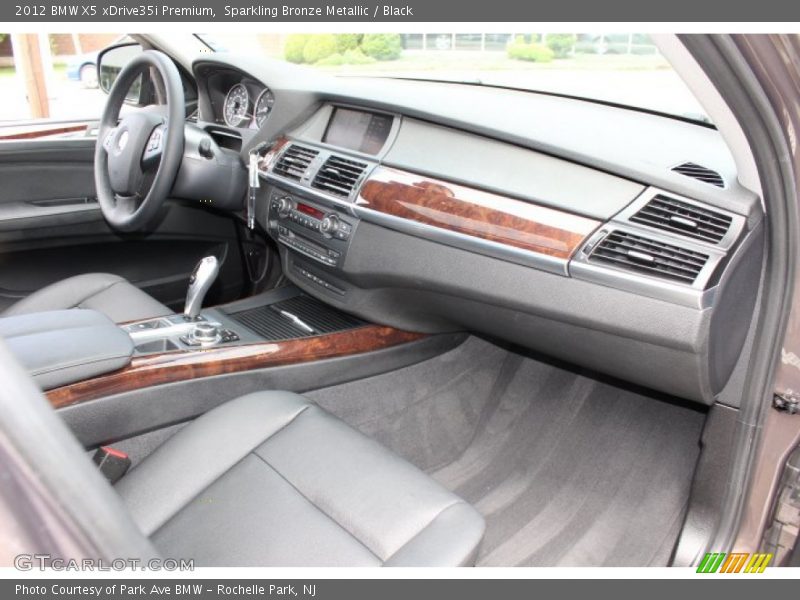 Sparkling Bronze Metallic / Black 2012 BMW X5 xDrive35i Premium