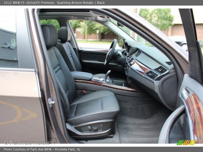 Sparkling Bronze Metallic / Black 2012 BMW X5 xDrive35i Premium