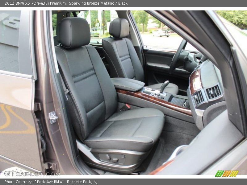 Sparkling Bronze Metallic / Black 2012 BMW X5 xDrive35i Premium