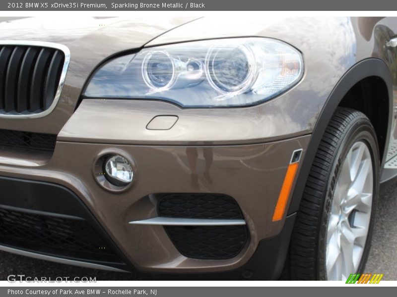 Sparkling Bronze Metallic / Black 2012 BMW X5 xDrive35i Premium