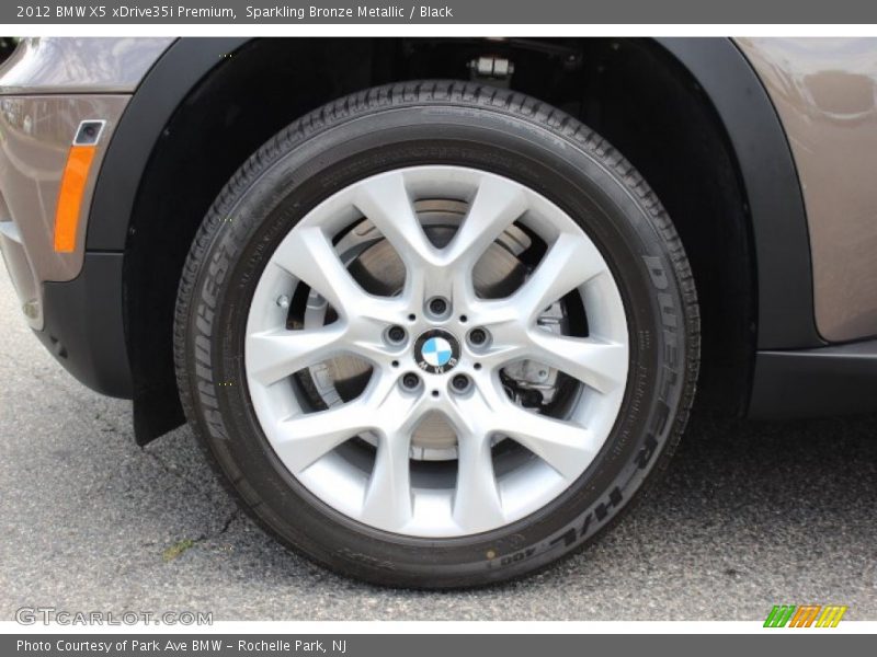 Sparkling Bronze Metallic / Black 2012 BMW X5 xDrive35i Premium