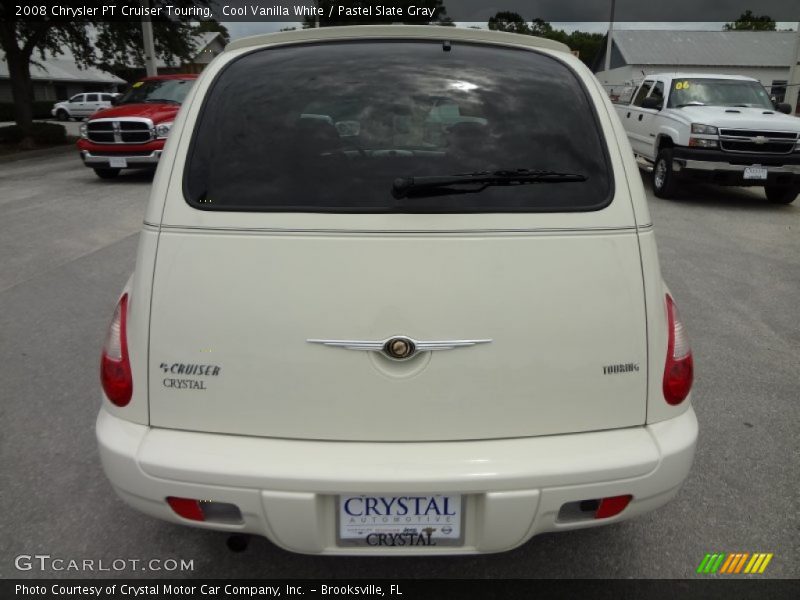 Cool Vanilla White / Pastel Slate Gray 2008 Chrysler PT Cruiser Touring