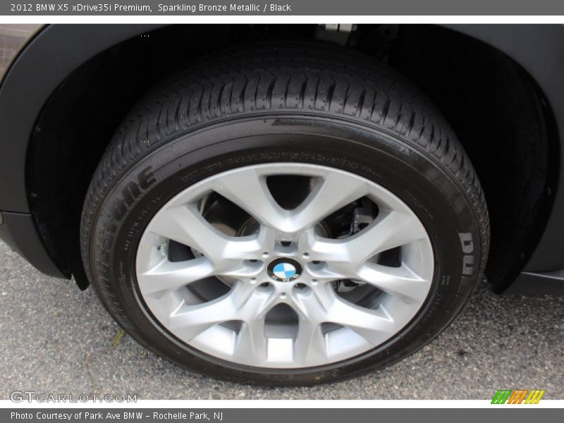 Sparkling Bronze Metallic / Black 2012 BMW X5 xDrive35i Premium