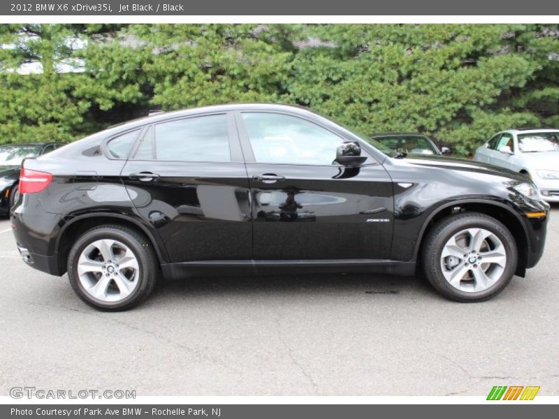 Jet Black / Black 2012 BMW X6 xDrive35i