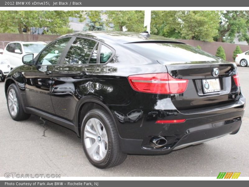 Jet Black / Black 2012 BMW X6 xDrive35i