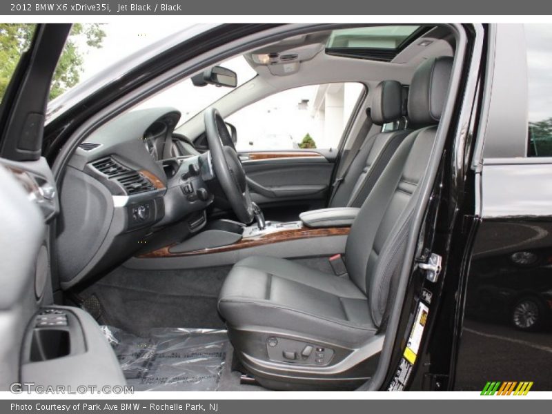 Jet Black / Black 2012 BMW X6 xDrive35i