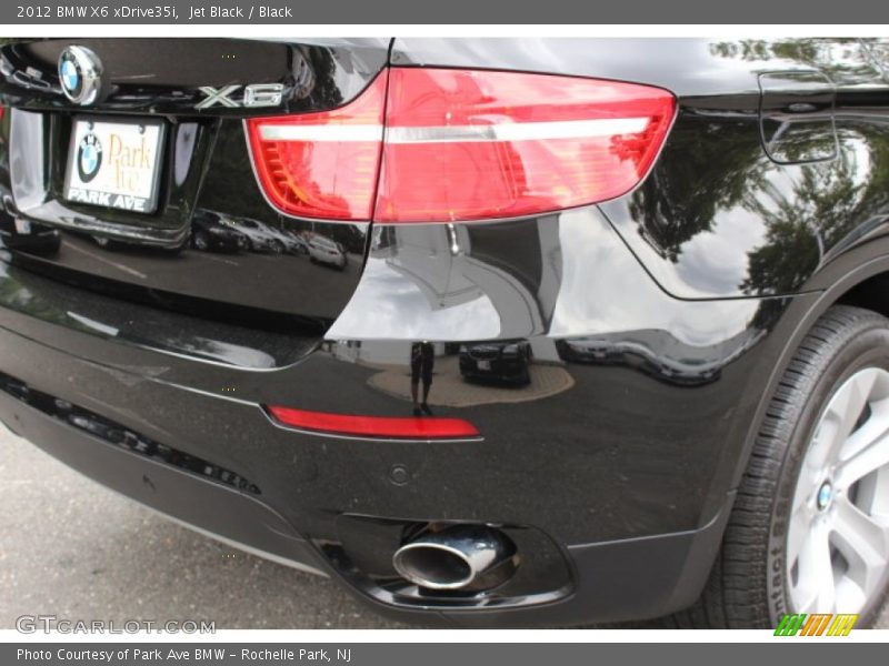 Jet Black / Black 2012 BMW X6 xDrive35i