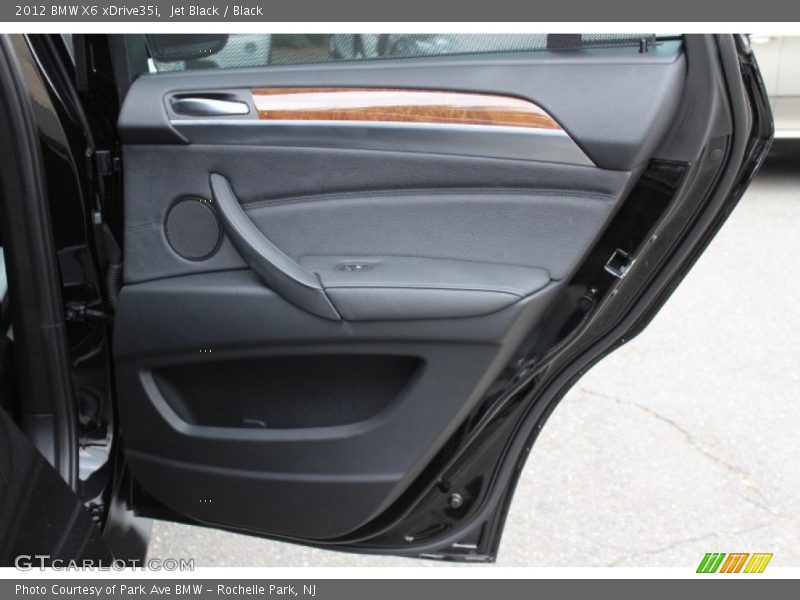 Jet Black / Black 2012 BMW X6 xDrive35i