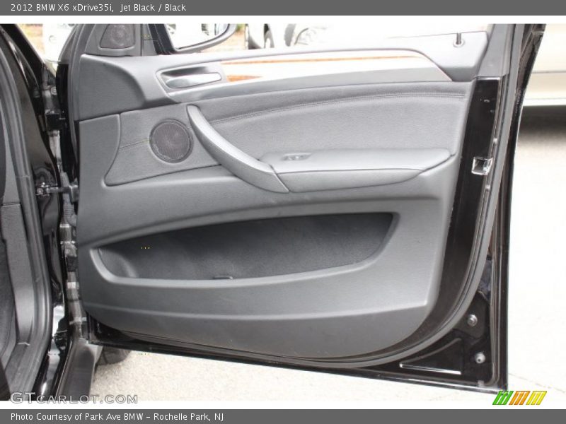 Jet Black / Black 2012 BMW X6 xDrive35i
