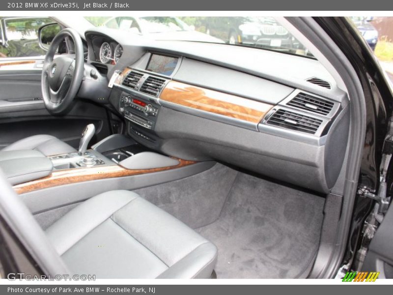 Jet Black / Black 2012 BMW X6 xDrive35i