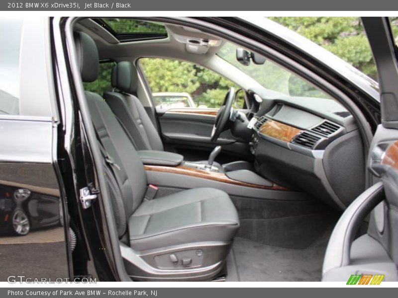 Jet Black / Black 2012 BMW X6 xDrive35i
