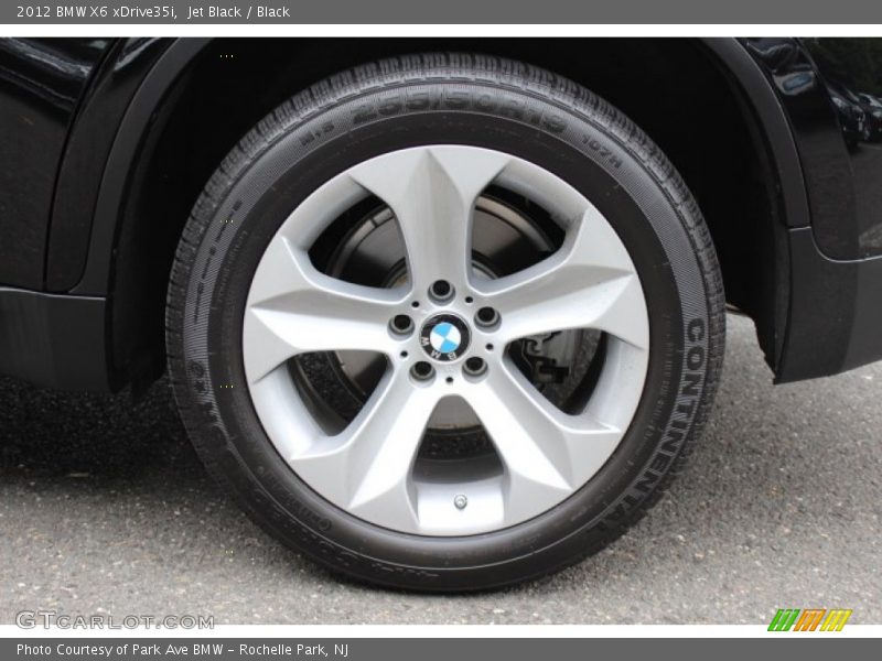 Jet Black / Black 2012 BMW X6 xDrive35i