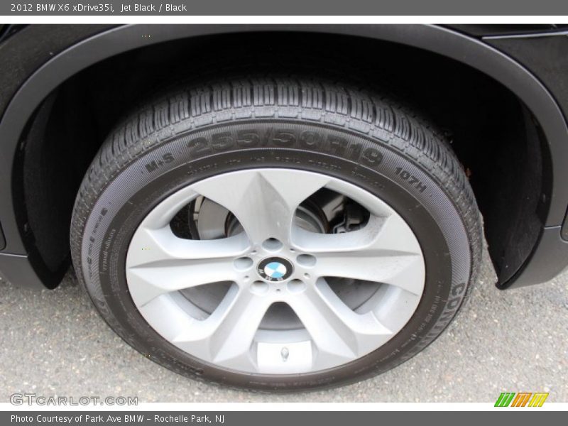 Jet Black / Black 2012 BMW X6 xDrive35i