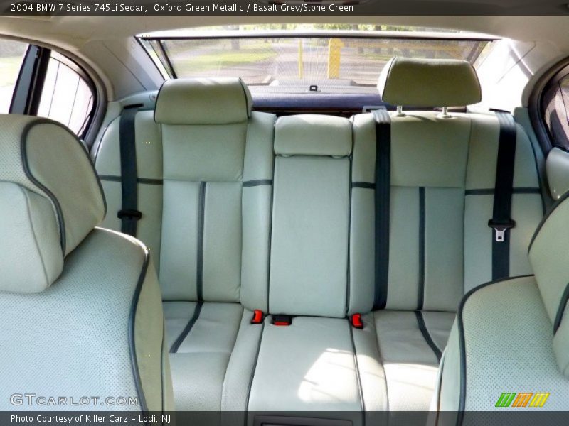 Rear Seat of 2004 7 Series 745Li Sedan