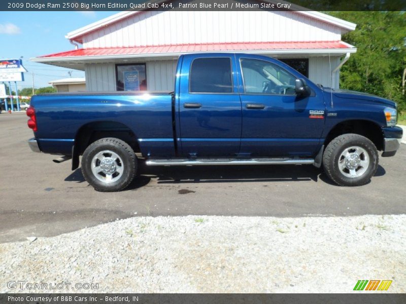  2009 Ram 2500 Big Horn Edition Quad Cab 4x4 Patriot Blue Pearl