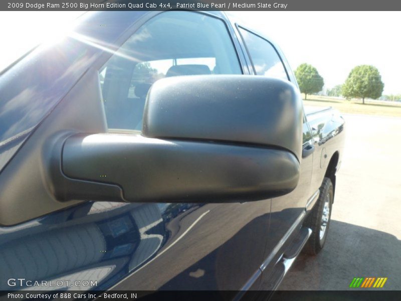 Patriot Blue Pearl / Medium Slate Gray 2009 Dodge Ram 2500 Big Horn Edition Quad Cab 4x4