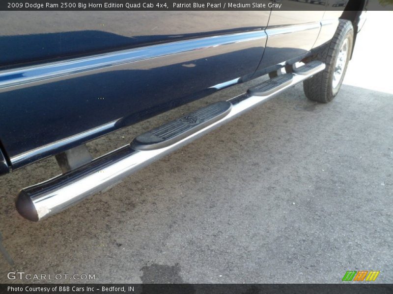 Patriot Blue Pearl / Medium Slate Gray 2009 Dodge Ram 2500 Big Horn Edition Quad Cab 4x4