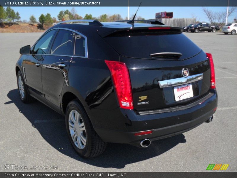 Black Raven / Shale/Brownstone 2010 Cadillac SRX V6