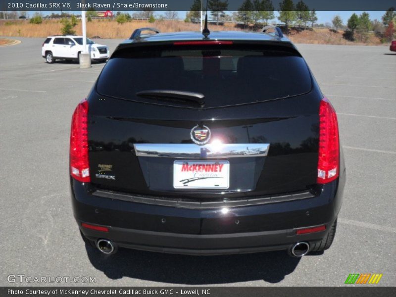 Black Raven / Shale/Brownstone 2010 Cadillac SRX V6